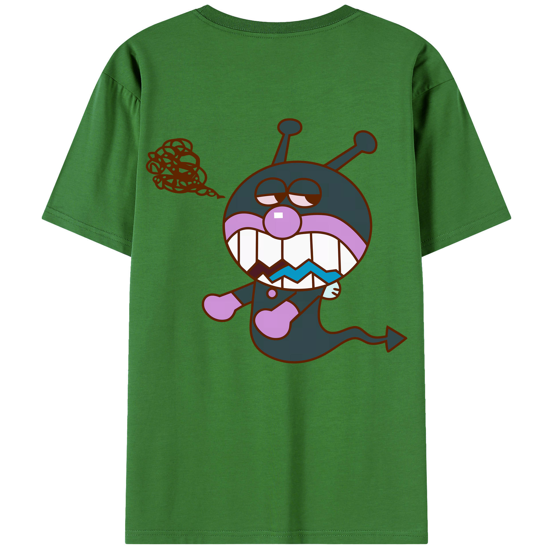 （画像用） アンパンマン Anpanman レディース半袖Tシャツ(バックプリント)
